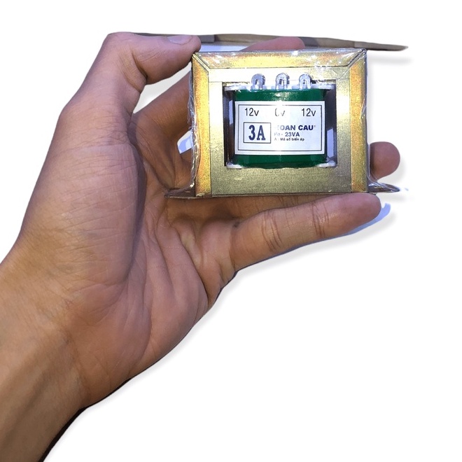 Biến Áp Đối Xứng 12V 3A - Hoàn Cầu