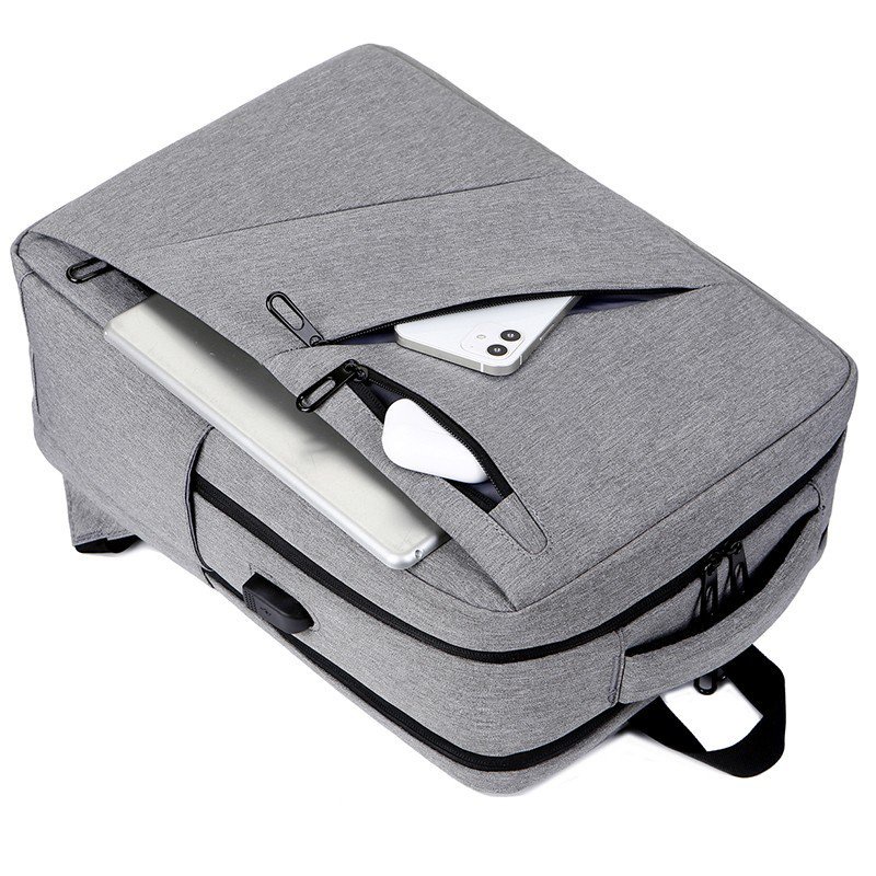 Balo đi học Xiaomi 6rB4 chống nước cao cấp đựng máy tính 16 inch đơn giản