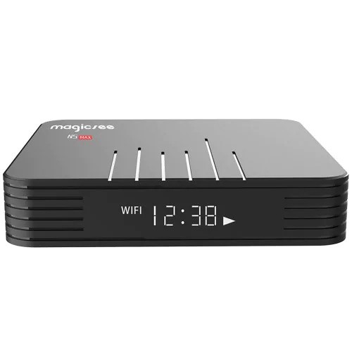 Android TV Box Magicsee N5 Max 2020, Chip S905X3, RAM 4GB, Bộ nhớ 32GB, Hỗ trợ giọng nói