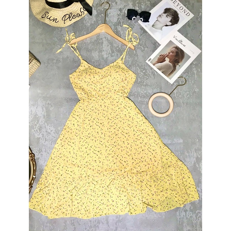 đầm maxi đuoi cá