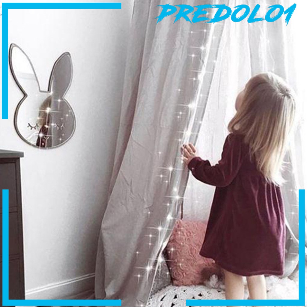 Gương Trang Điểm Treo Tường Bằng Acrylic Kèm Dây Thừng DIY 1