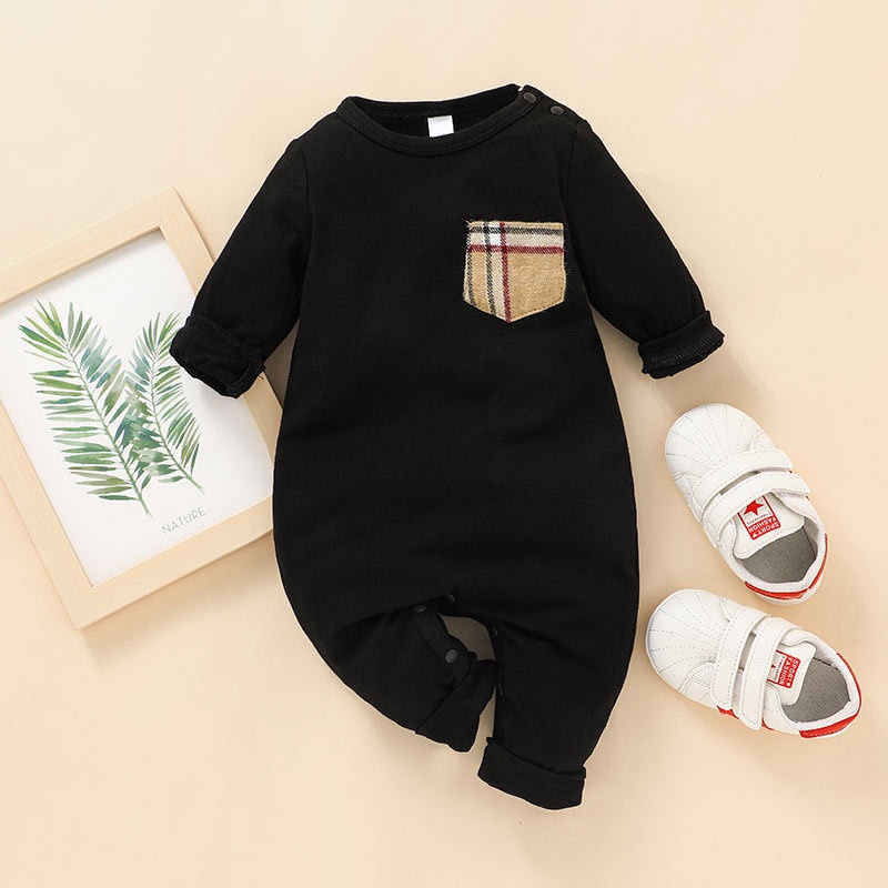 Body Dài tay Cho Bé Trai Sơ Sinh 0-24 Tháng,Bodysuit Liền Thân Áo Liền Quần Cho Bé trẻ em