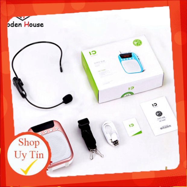 Mic trợ giảng không dây Goden House chuyên nghiệp, mic và loa trợ giảng tiện lợi cho giáo viên,hướng dẫn viên