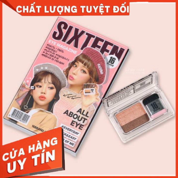 Phấn mắt 16 Brand Eye Magazine All About Eye