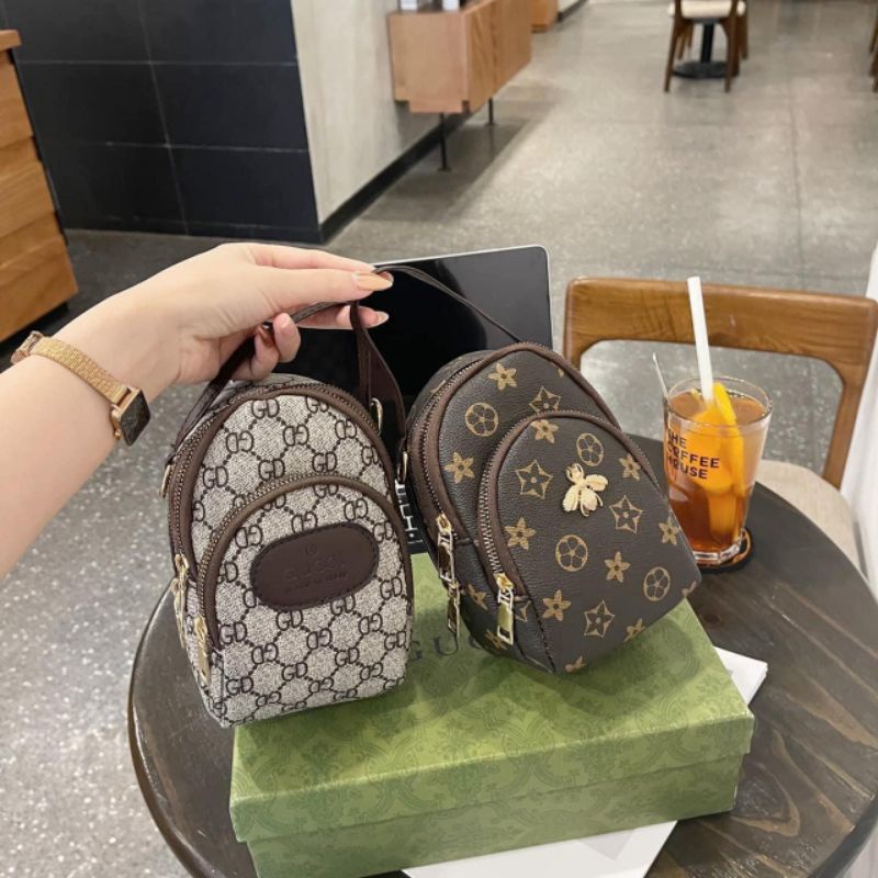 Túi đeo chéo nữ 3 ngăn