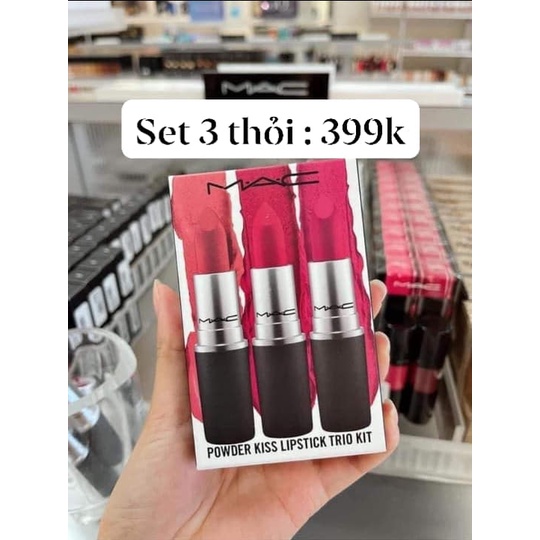 set 3 thỏi Mac fullsize | BigBuy360 - bigbuy360.vn