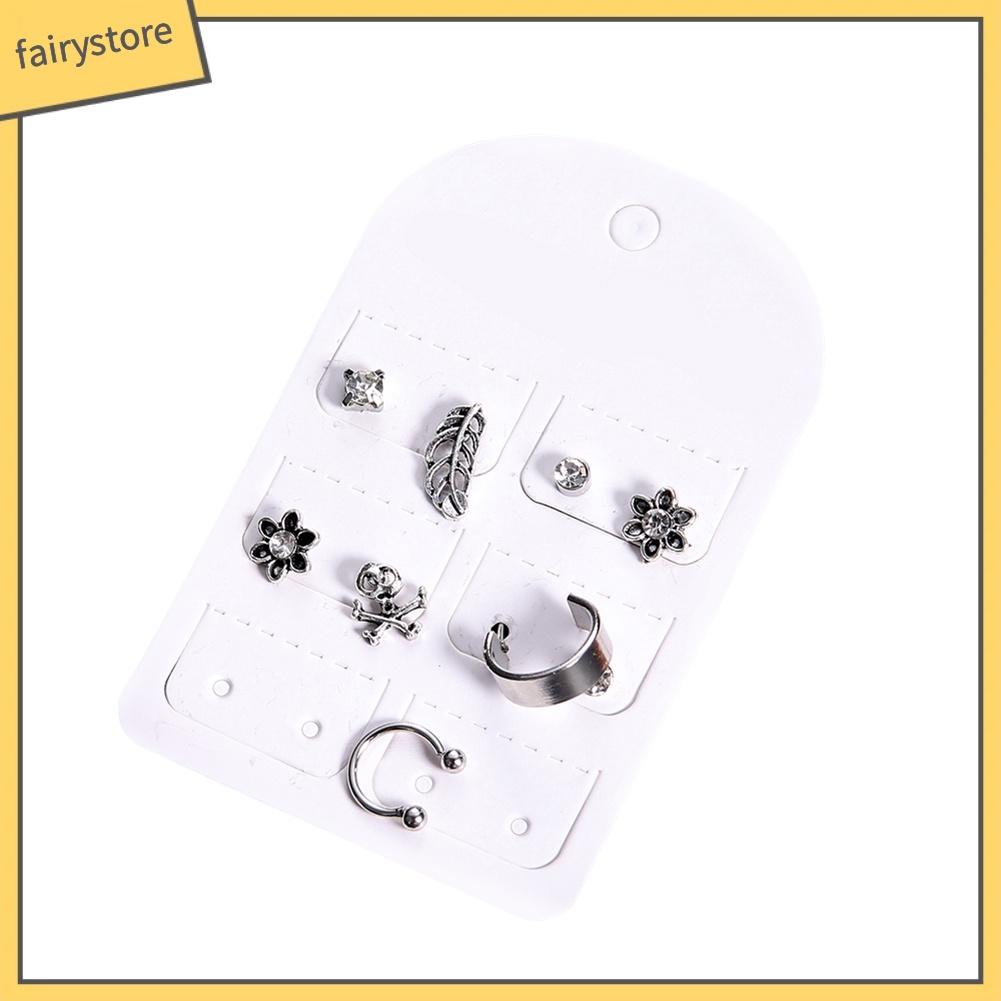 Set 9 khuyên tai phong cách Bohemia cho nữ