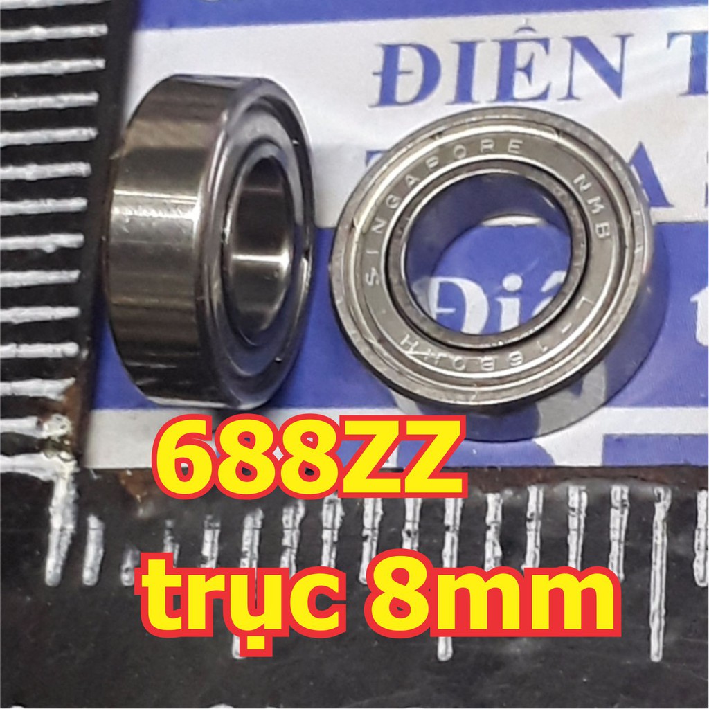 vòng bi, ổ bi, bạc đạn NMB/NSK trục 6mm/8mm hàng tốt, chụi mài mòn, tốc độ cao kde4877