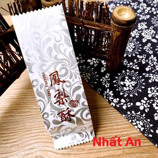 Túi bánh dứa thắt eo 12.8x5.3cm - 100 cái