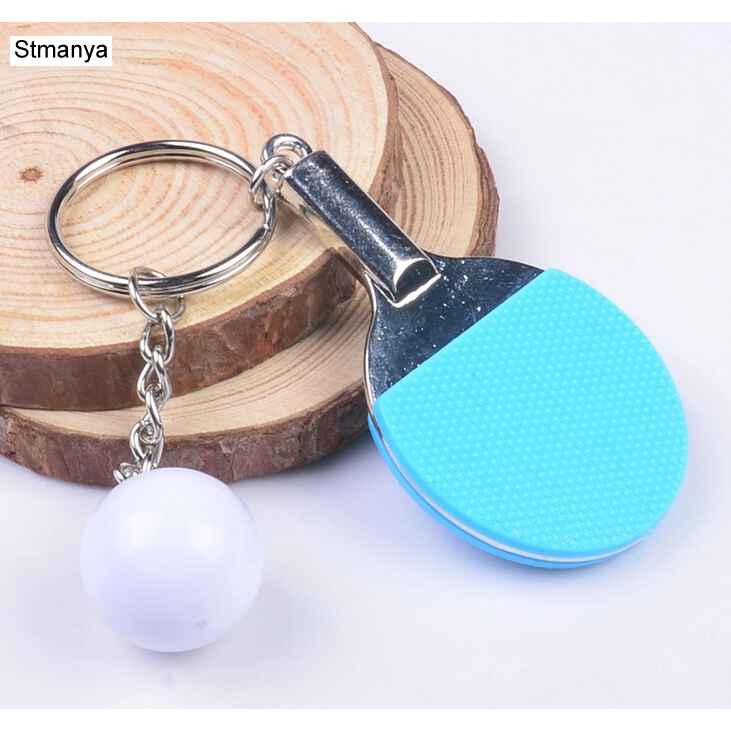 Móc Khóa Bóng Bàn 7 Màu Sắc Cao Cấp