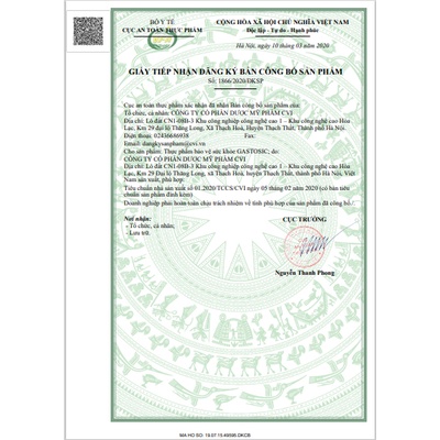 Gastosic – Hỗ Trợ Trào Ngược, Ngừa Tái Phát, Ngăn Biến Chứng - Hộp 30 viên