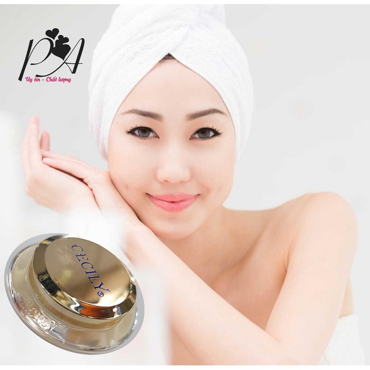 Kem trắng da giảm nám giảm đồi mồi Cecily