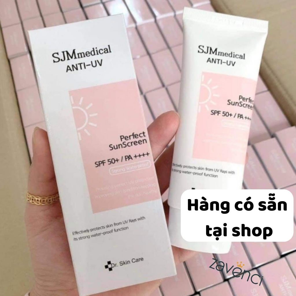 Kem chống nắng SJM medical Anti Uv Perfect Sunscreen SPF 50+ PA++++ 70g - ZAVENCI Official