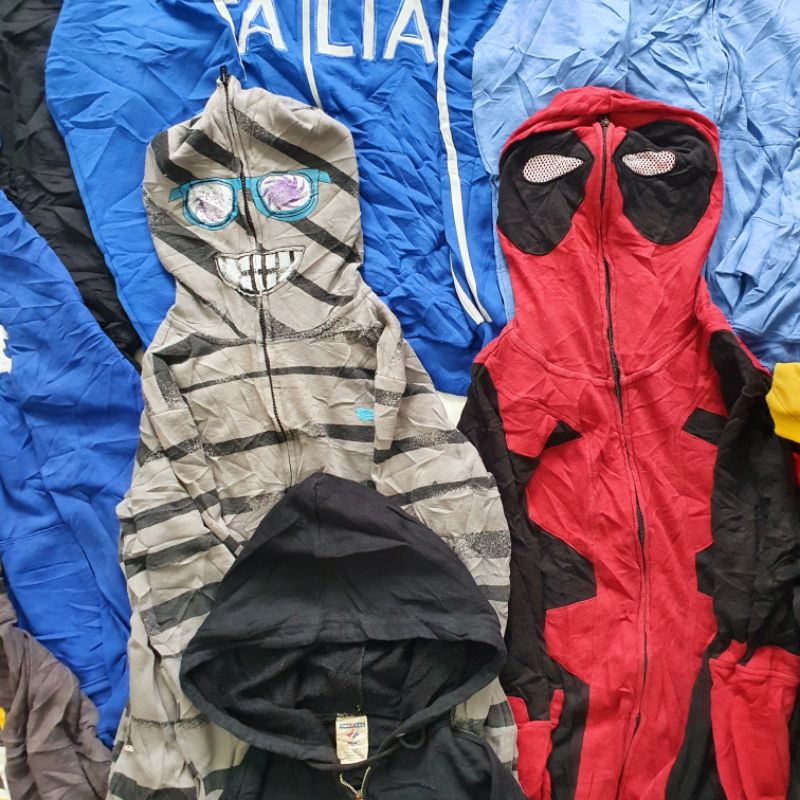 Xả loại 2 áo nỉ cổ tròn 2hand - hoodie 2hand - áo khoác dây kéo 2hand