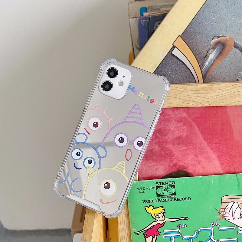 Ốp lưng iphone ốp Điện Thoại Mềm Họa Tiết Quái Vật Hoạt Hình Cho iPhone 14 13 12 11 PROMAX XS XR XSMAX SE202