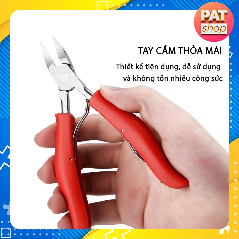 Kềm cắt móng, cắt da chết, kìm cắt móng mọc ngược Chuyên Nghiệp Bằng Thép Không Gỉ #4