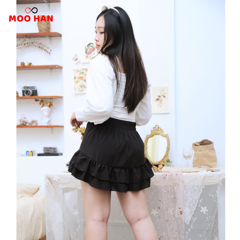 [HÀNG MỚI VỀ] CHÂN VÁY BIGSIZE BÈO NHÚN CÓ LÓT QUẦN | BigBuy360 - bigbuy360.vn