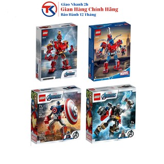 LEGO Marvel Bộ lắp ráp Chiến Giáp Siêu Anh Hùng - Hàng Chính Hãng