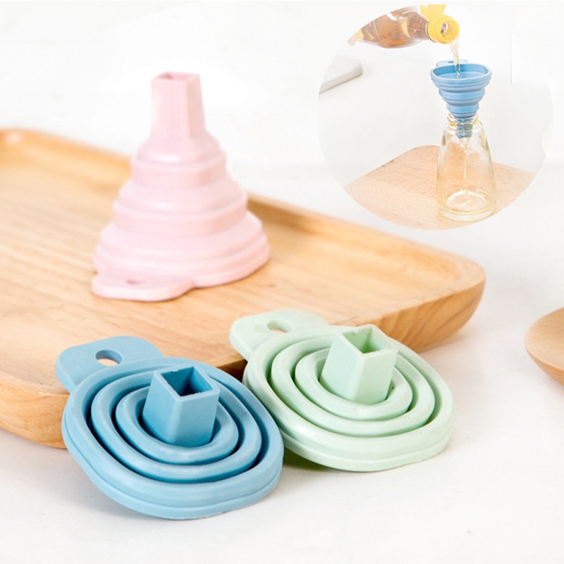 Phễu Silicone Mini Gấp Gọn Tiện Lợi