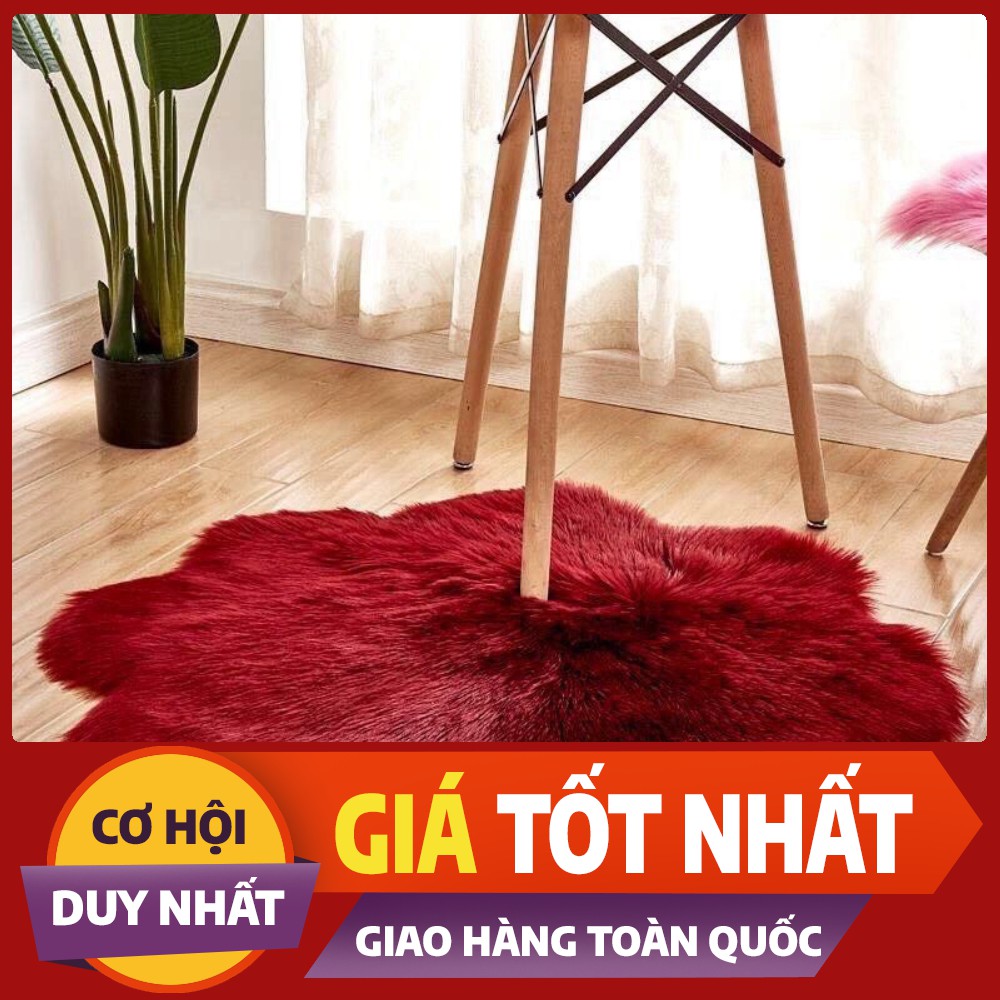 Thảm lông hồ ly chụp hình