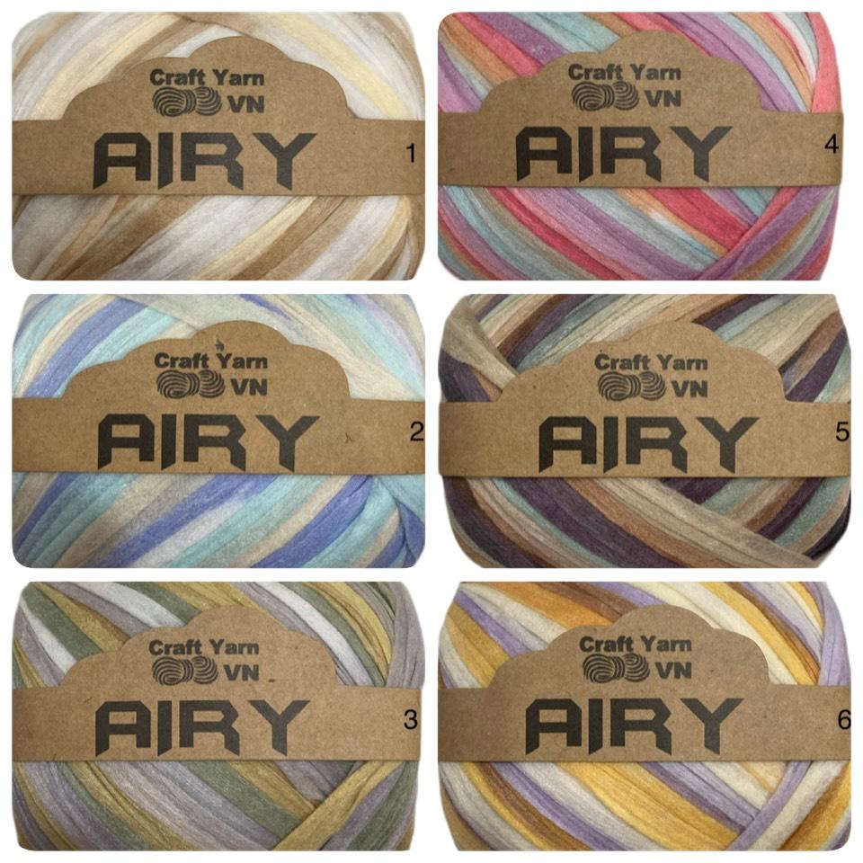 Sợi Airy loang 45gram/ cuộn ~100 mét
