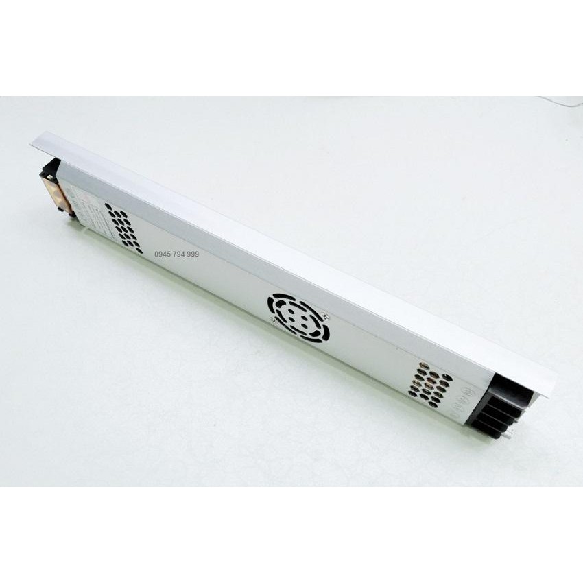Nguồn 12V 25A nhôm mỏng