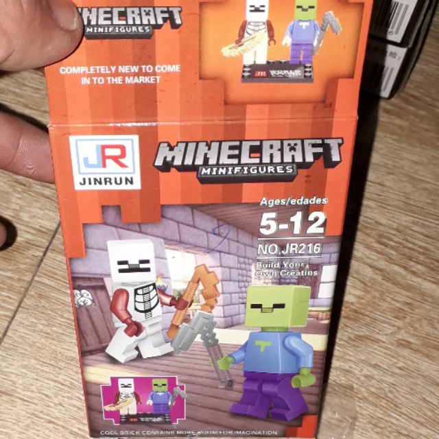 Lắp ráp 1 hộp LegoMineCraff 2 trong 1 JR216