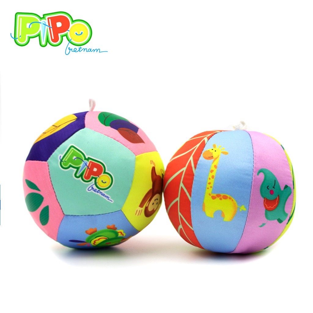 Bóng Vải Montessori - Bóng Múi Luyện Chân Cho Bé - Đồ Chơi Trẻ Sơ Sinh