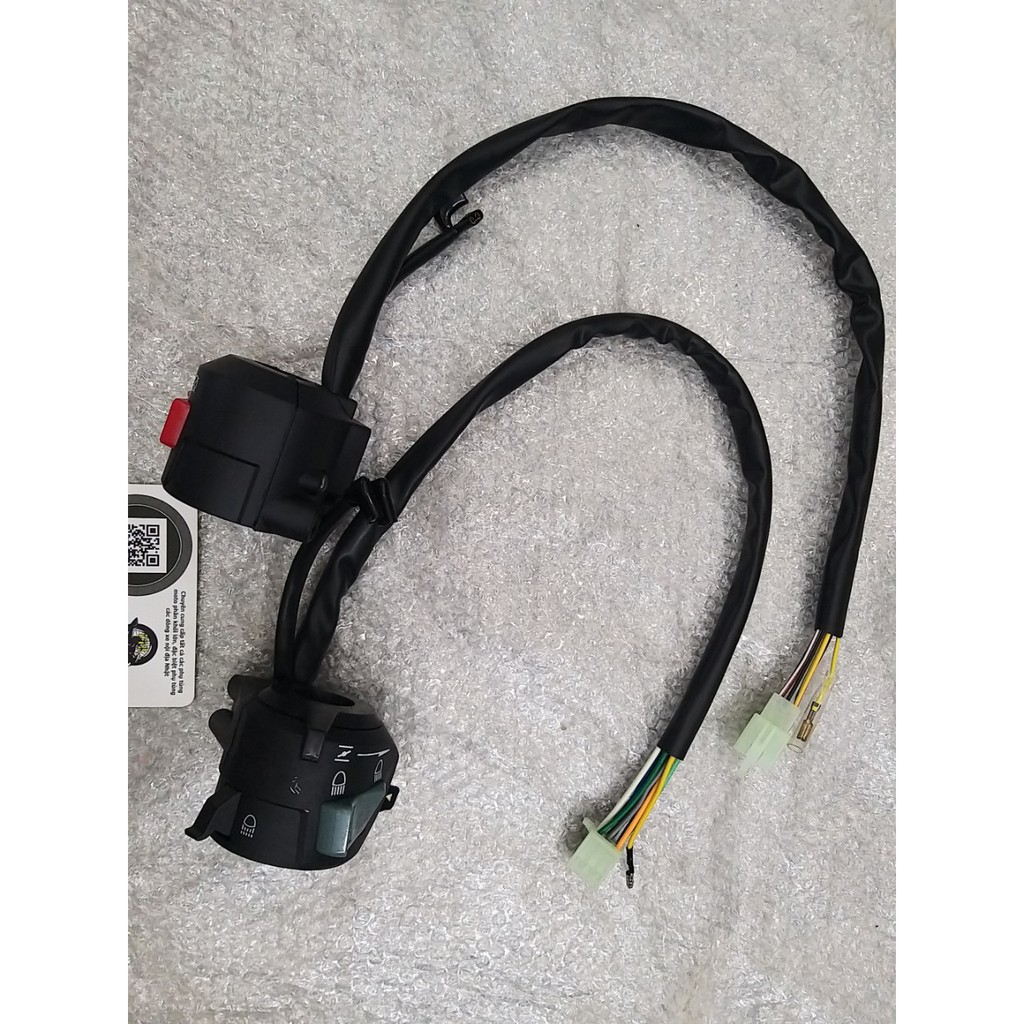 Cùm 2 bên tay lái ghi đông Honda CB400 các đời, Hornet và các dòng xe tương ứng Loại 2 lổ