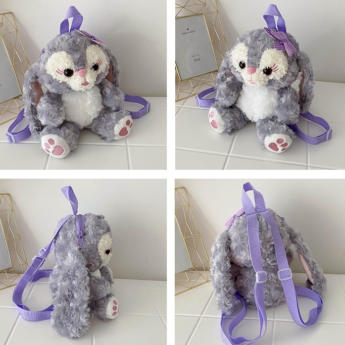 Balo Đeo Vai Hình Thỏ Hoạt Hình Dễ Thương Thời Trang Cho Bé Gái