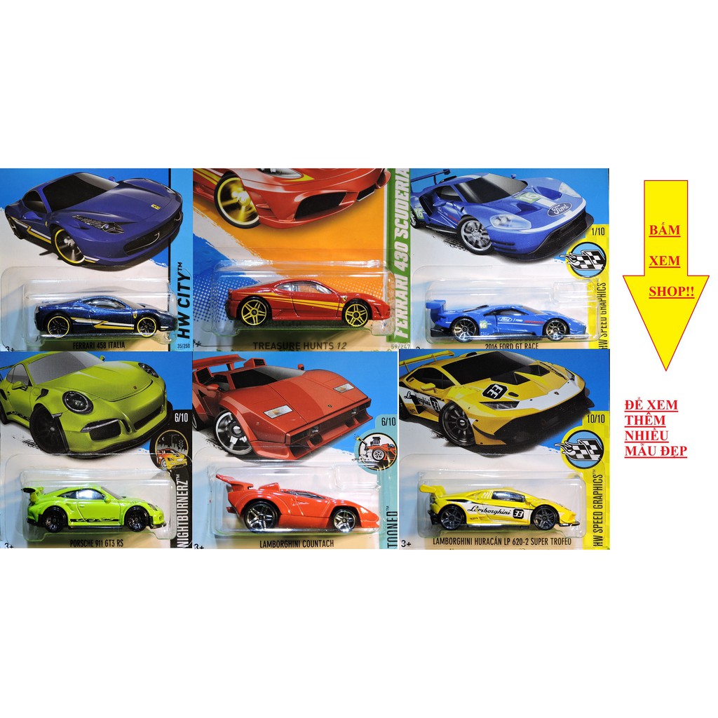 Xe Mô Hình Hotwheels Cơ Bản C4982 T7