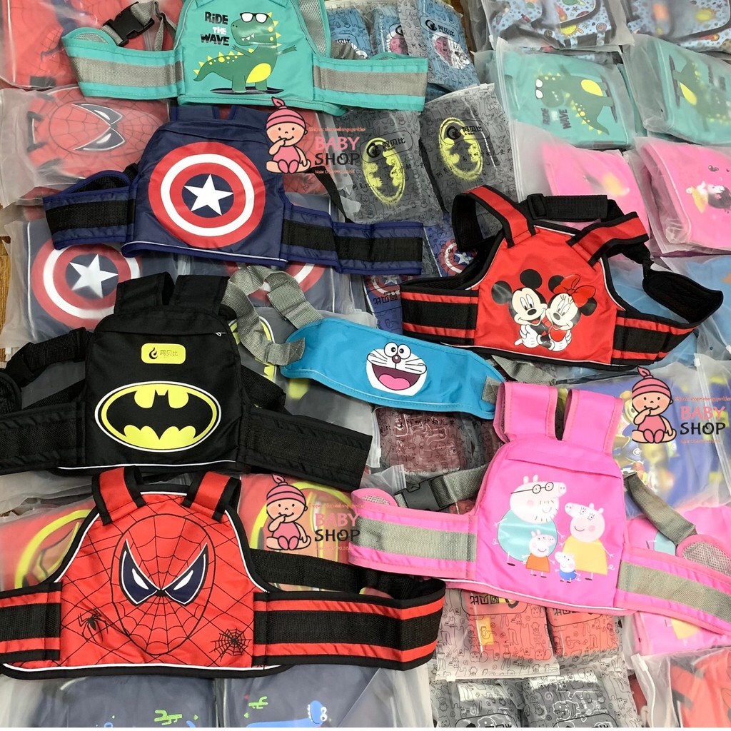 [BẢO HÀNH 1 ĐỔI 1] Đai xe máy cho bé ,Đai an toàn cho bé đi xe máy có Phản Quang loại có ngăn khoá CAO CẤP