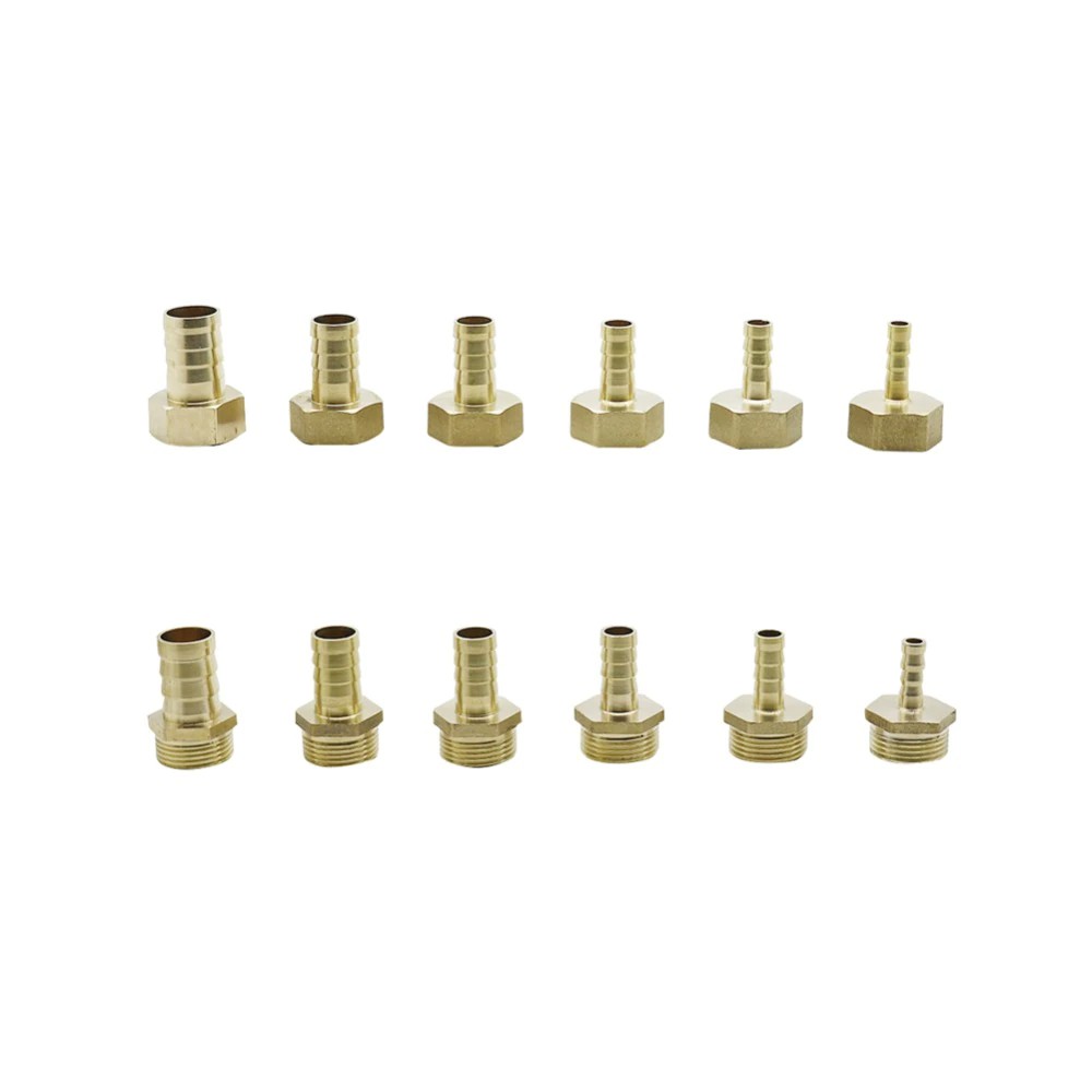 1 Đầu Nối Ống Nước 8-19mm Với Gai Đến 3 / 4 "