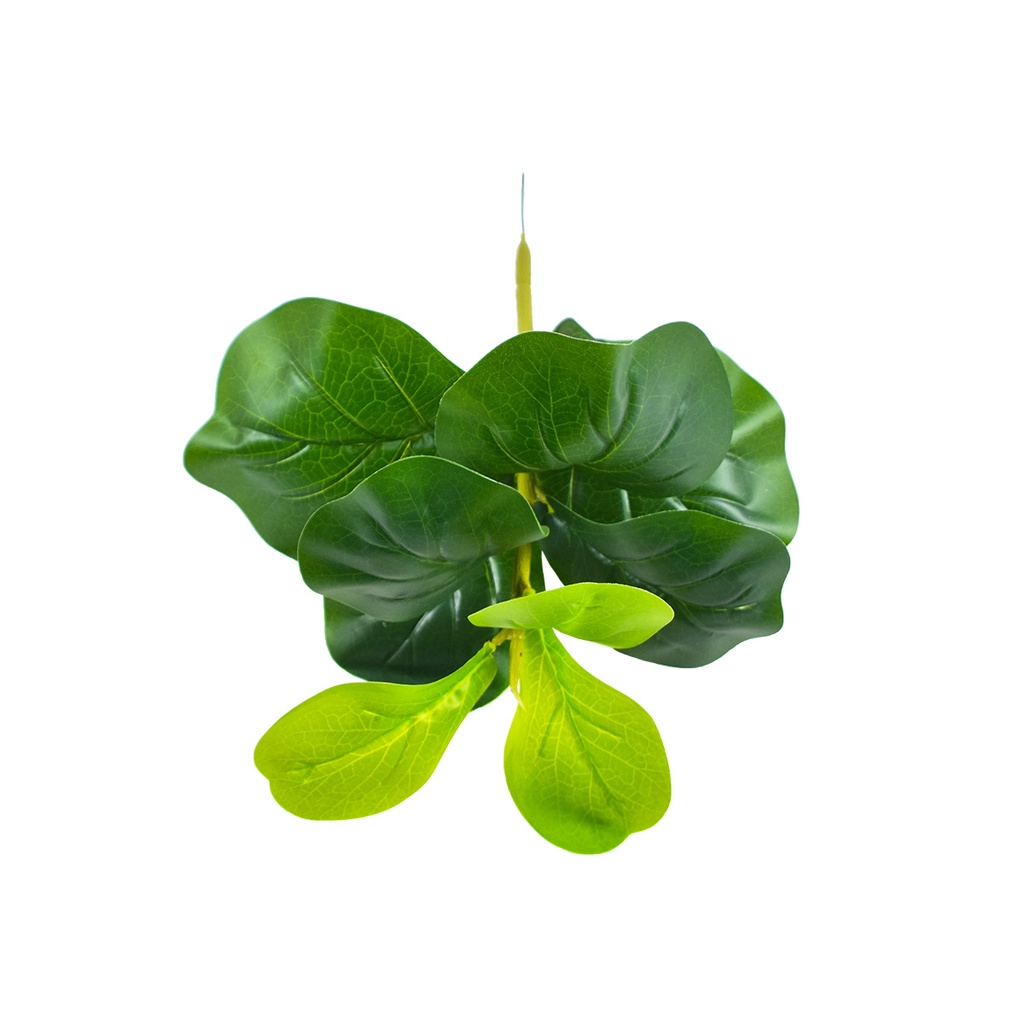Cây Bàng Singapore Mini Cao 35cm - Cây Hoa Giả Trang Trí Lizflower [Không Kèm Chậu