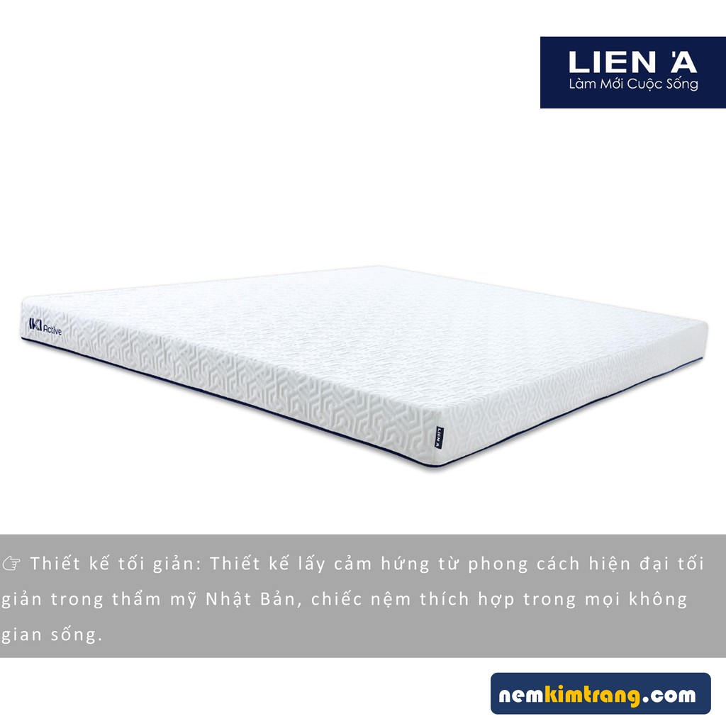 [FREE SHIP] Nệm đa tầng IKI Active Liên Á - CHÍNH HÃNG, BẢO HÀNH 10 NĂM