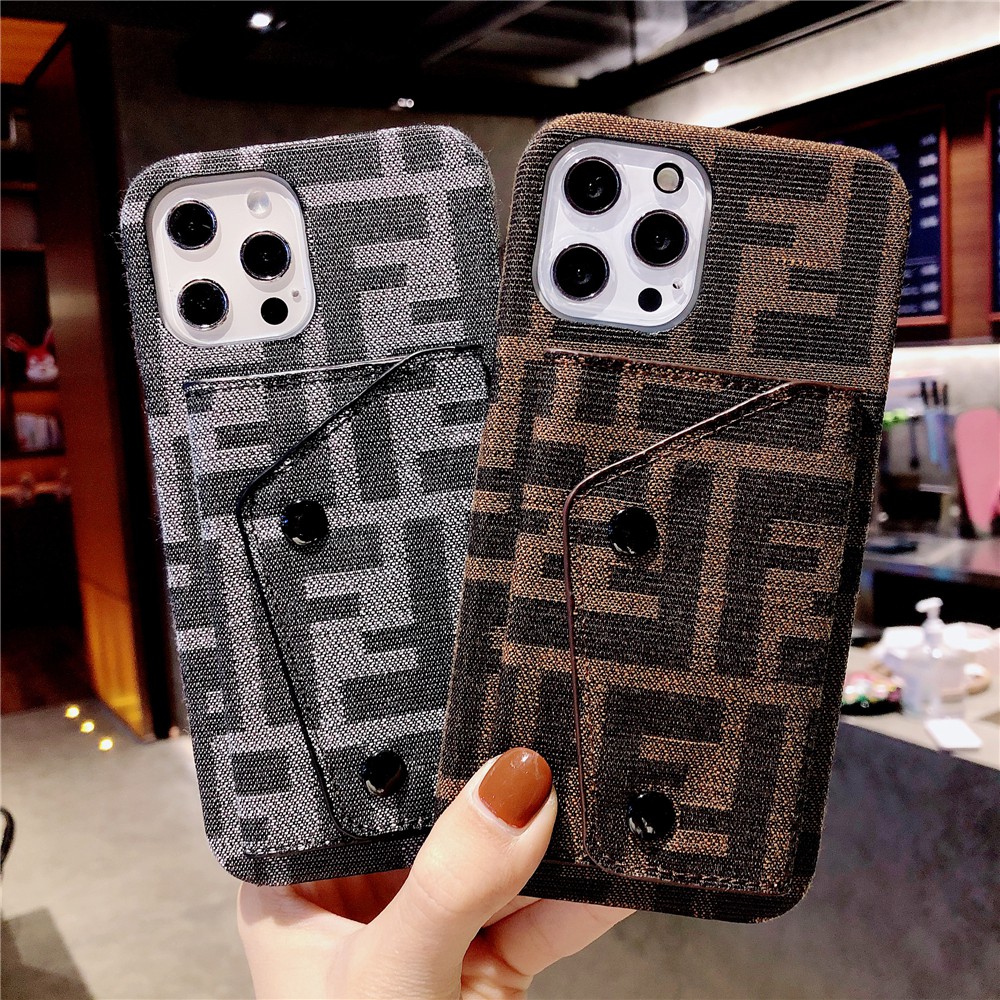 Fendi Ốp Điện Thoại Có Ngăn Đựng Thẻ Tiện Dụng Cho Oppo Series R9 R11 R17 R15 Reno | BigBuy360 - bigbuy360.vn