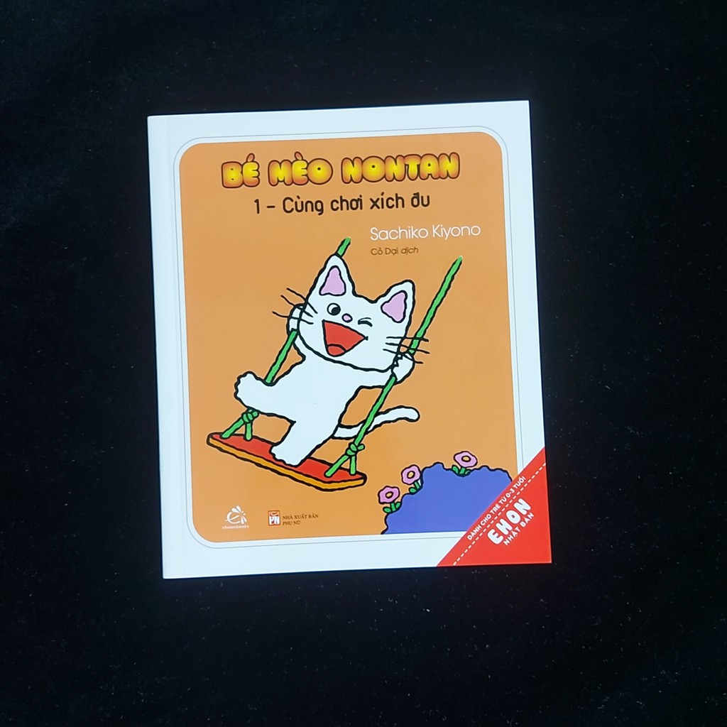 Sách - Combo Ehon Bé mèo Nontan 6c (TH) dành cho bé 0-3t