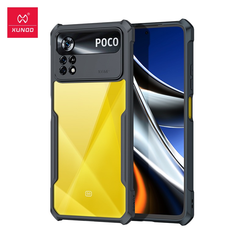 Ốp lưng Poco X4 Pro 5G hiệu Xundd lưng trong viền màu chống sốc bảo vệ toàn diện