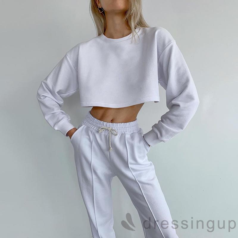 DRE-Women Casual Drawstring Solid Color Pants | BigBuy360 - bigbuy360.vn