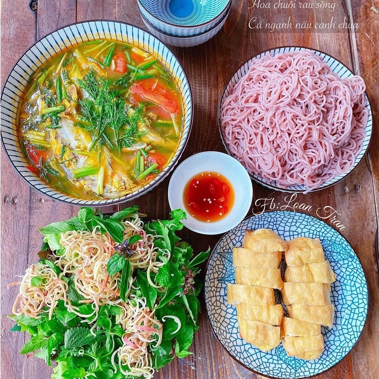 Bún rau củ đặc biệt