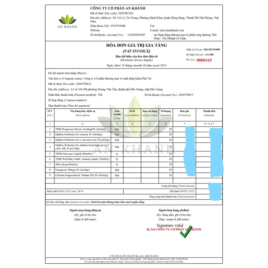 Dha Natures aid cho bé từ 3 tháng