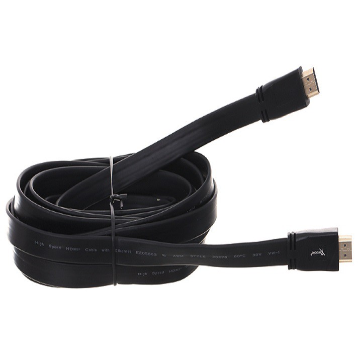 [Mã ELHACE giảm 4% đơn 300K] Dây HDMI 2 đầu dẹt 3 mét - Cáp HDMI Dẹt 3 mét