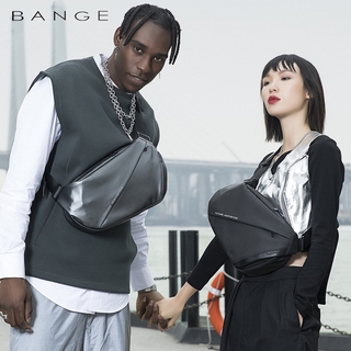 BANGE New Crossbody Bag Shoulder Messenger Bags Male Waterproof Short Trip Chest Bag Pack for Men