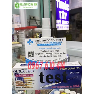 Que Thử Thai - Phát hiện thai sớm ( Que Quick Strip Lá Cờ )