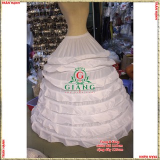 <TH>Tùng mặc trong váy cưới 8 tầng thép ngoại cứng gấp 3 lần tùng thường