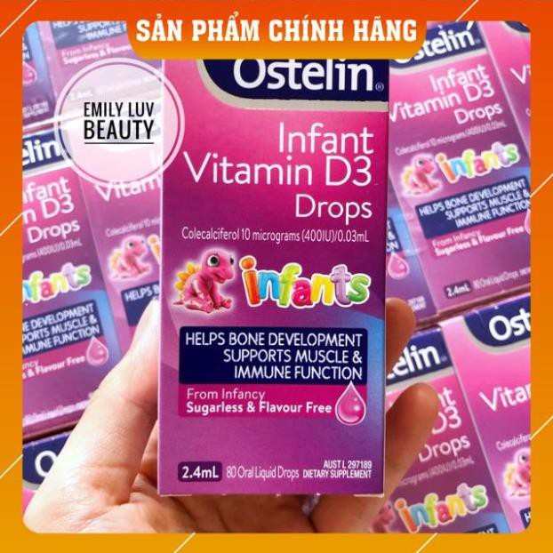 Ostelin Vitamin D3 Drops for infant 2.4ml(ÚC)