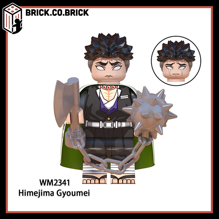 Thanh Guơm Diệt Quỷ Đồ Chơi Lắp Ráp Mô Hình Demon Slayer Xếp hình Minifigure Kimetsu No Yaiba WM6137