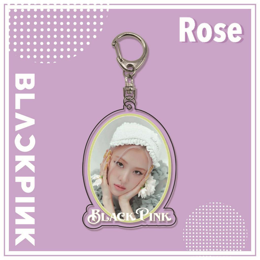 Móc khóa hình Rose nhóm nhạc BLACKPINK xinh xắn