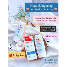 Kem Chống Nắng Cell Fusion C mini 10ml đủ màu hồng xanh đỏ vàng