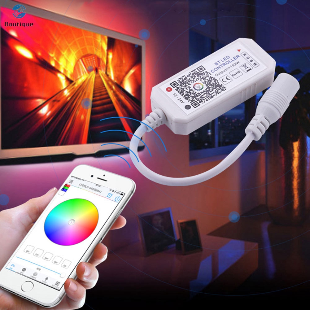 Bộ Điều Khiển Đèn Led Thông Minh Không Dây Kết Nối Bluetooth